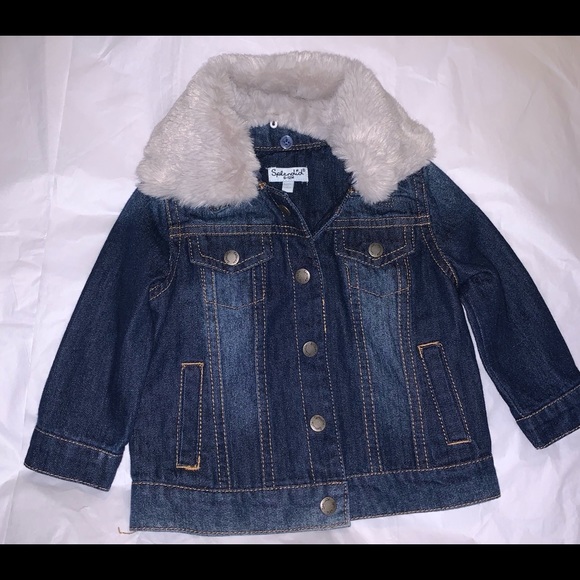 Splendid Other - Splendid Toddler denim jacket / detachable collar